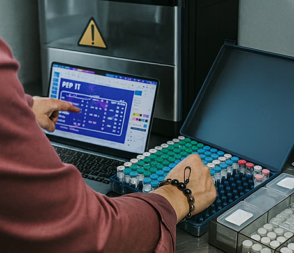 Peptify er lavet med top laboratorie-udstyr